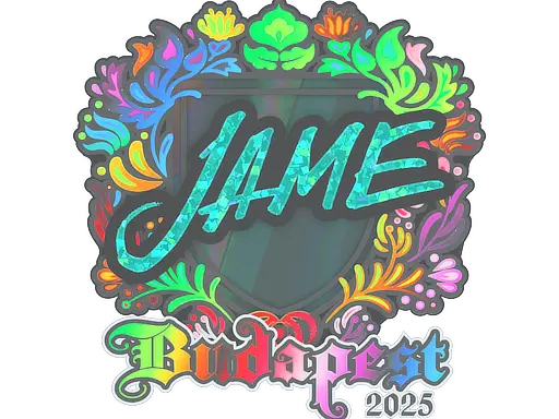 Sticker | Jame (Holo) | Budapest 2025