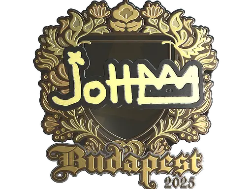 Sticker | jottAAA (Gold) | Budapest 2025