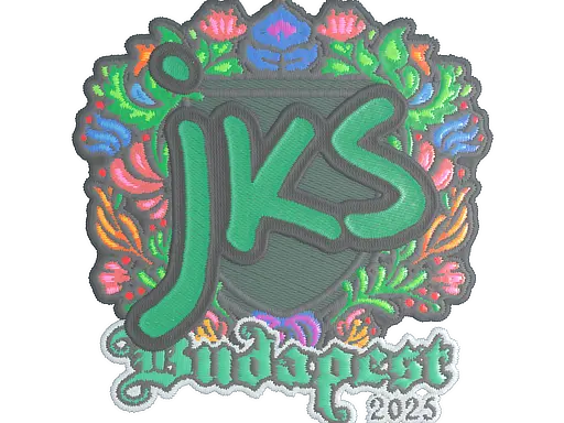 Sticker | jks (Embroidered) | Budapest 2025