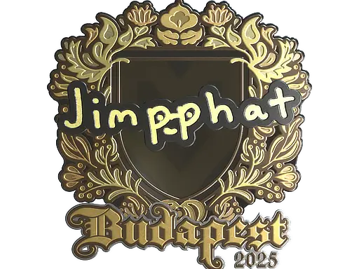 Sticker | Jimpphat (Gold) | Budapest 2025