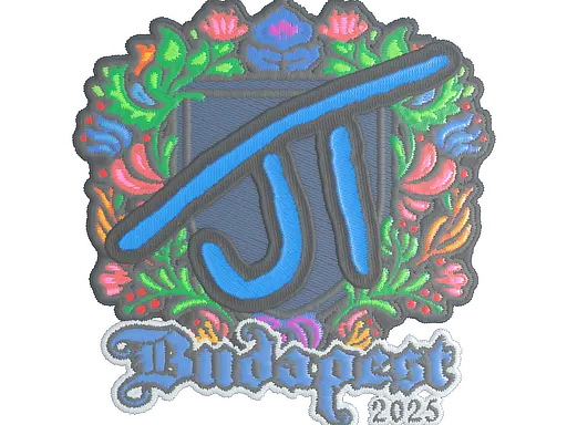 Sticker | JT (Embroidered) | Budapest 2025