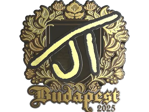 Sticker | JT (Gold) | Budapest 2025