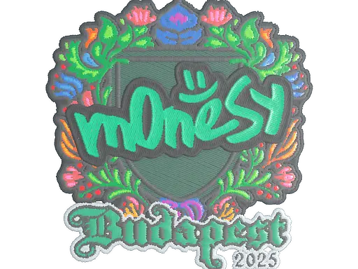 Sticker | m0NESY (Embroidered) | Budapest 2025