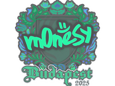 Sticker | m0NESY | Budapest 2025 image