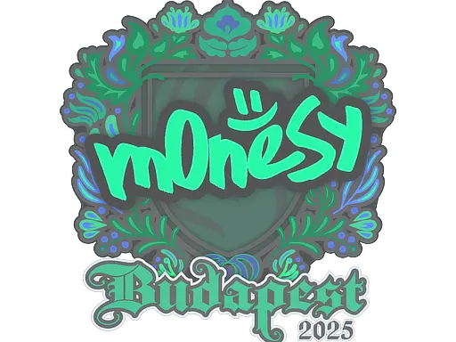 Sticker | m0NESY | Budapest 2025
