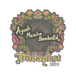 Sticker | mzinho | Budapest 2025 image