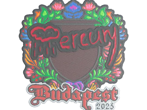 Sticker | Mercury (Embroidered) | Budapest 2025