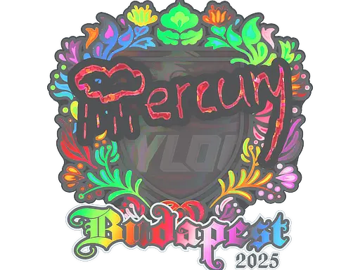 Sticker | Mercury (Holo) | Budapest 2025