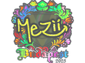 Sticker | mezii (Holo) | Budapest 2025 image