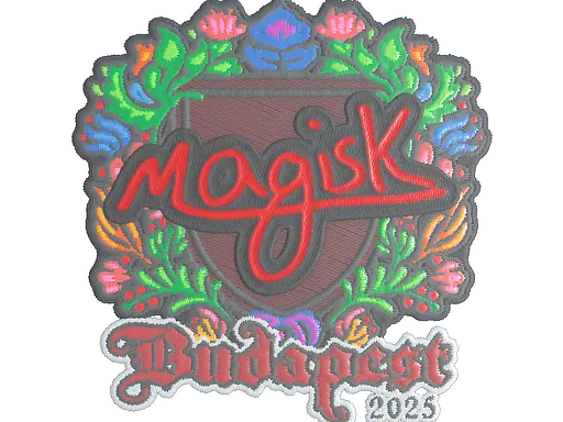 Sticker | Magisk (Embroidered) | Budapest 2025