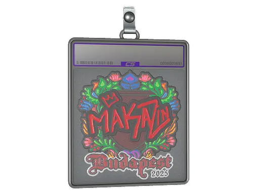 Sticker Slab | Maka (Embroidered) | Budapest 2025