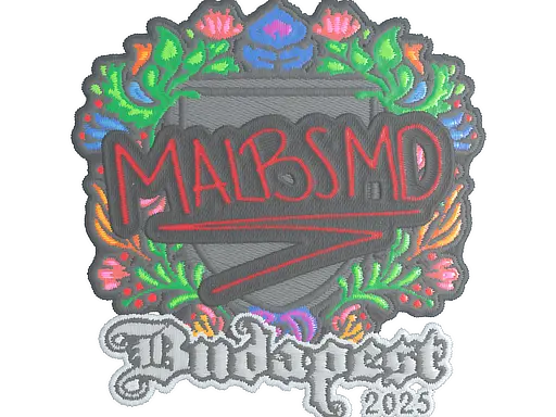 Sticker | malbsMd (Embroidered) | Budapest 2025