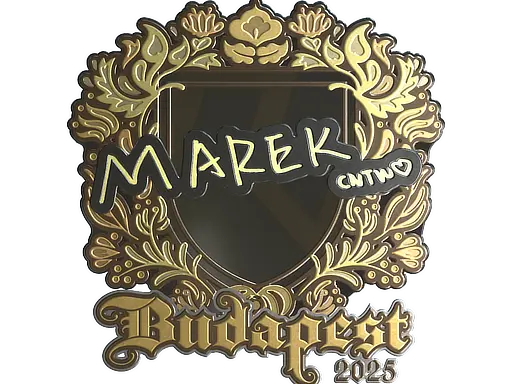 Sticker | Marek (Gold) | Budapest 2025