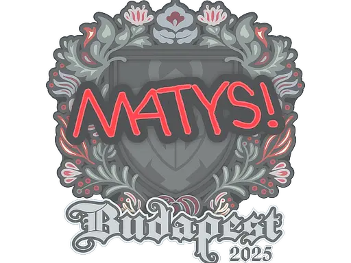 Sticker | MATYS | Budapest 2025