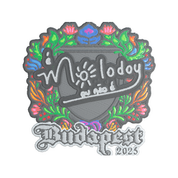 Sticker | molodoy (Embroidered) | Budapest 2025 image