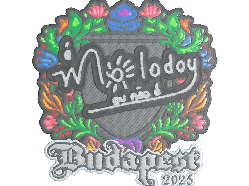 Sticker | molodoy (Embroidered) | Budapest 2025