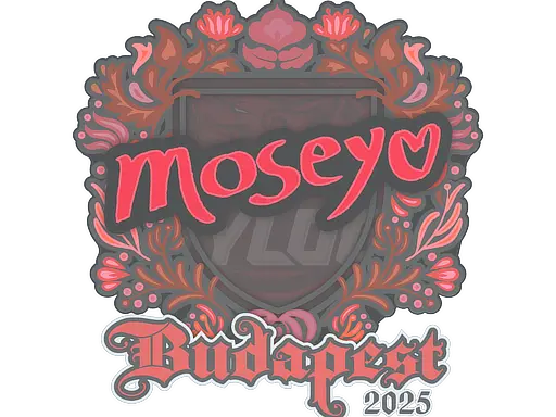 Sticker | Moseyuh | Budapest 2025