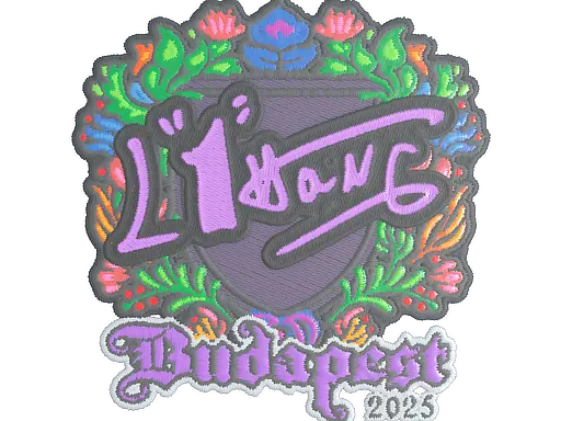 Sticker | L1haNg (Embroidered) | Budapest 2025