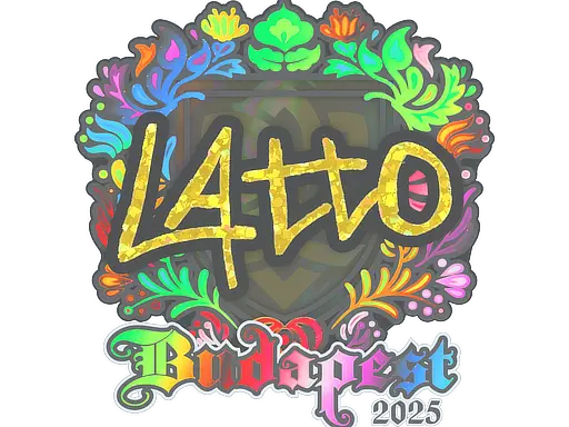 Sticker | latto (Holo) | Budapest 2025