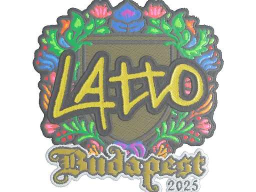 Sticker | latto (Embroidered) | Budapest 2025