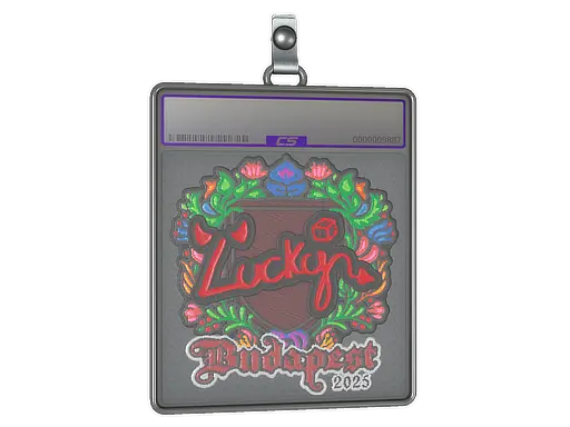Sticker Slab | Lucky (Embroidered) | Budapest 2025