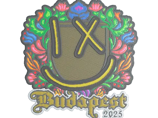 Sticker | lux (Embroidered) | Budapest 2025