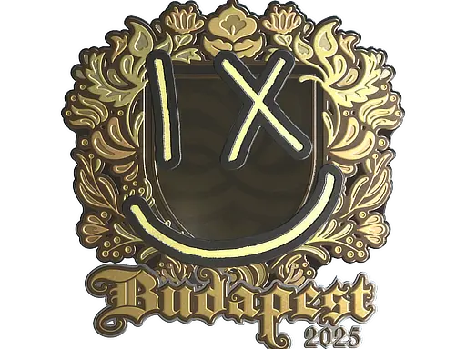 Sticker | lux (Gold) | Budapest 2025