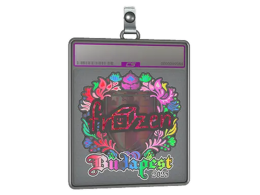 Sticker Slab | frozen (Holo) | Budapest 2025