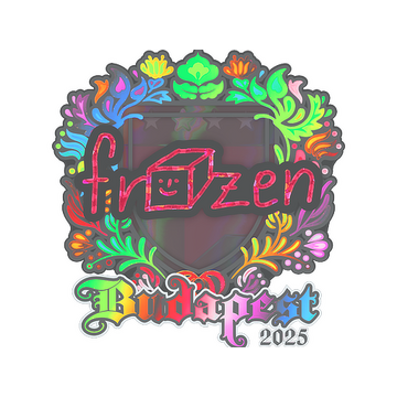 Sticker | frozen (Holo) | Budapest 2025
