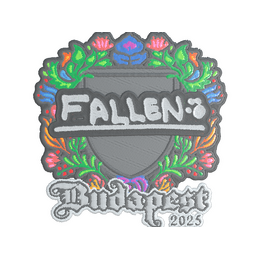 Sticker | FalleN (Embroidered) | Budapest 2025 image