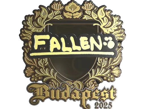 Sticker | FalleN (Gold) | Budapest 2025