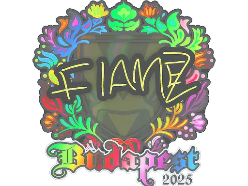 Sticker | FlameZ (Holo) | Budapest 2025