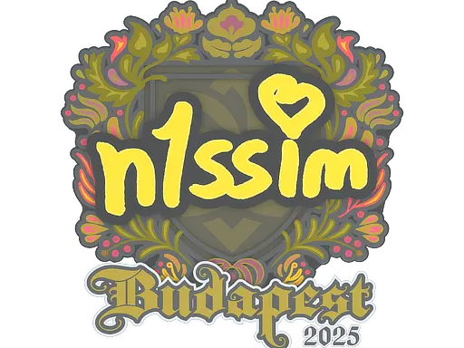 Sticker | n1ssim | Budapest 2025