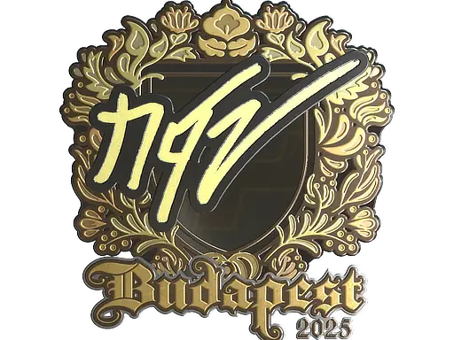 Sticker | NQZ (Gold) | Budapest 2025