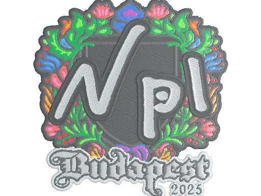 Sticker | npl (Embroidered) | Budapest 2025