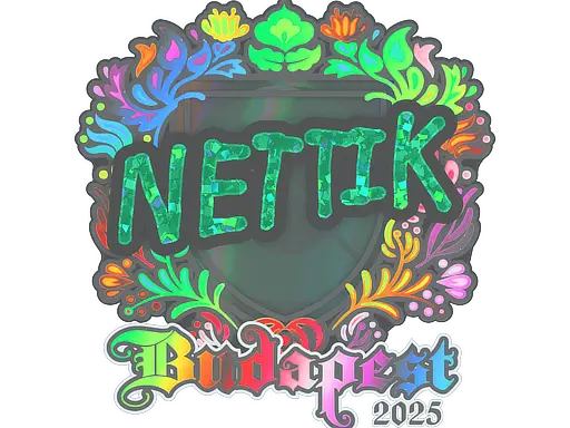 Sticker | nettik (Holo) | Budapest 2025