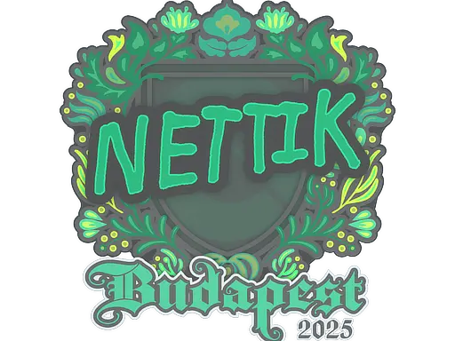Sticker | nettik | Budapest 2025