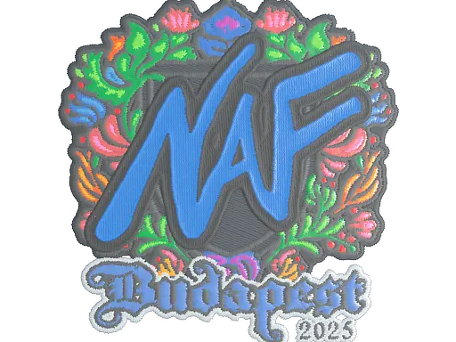 Sticker | NAF (Embroidered) | Budapest 2025