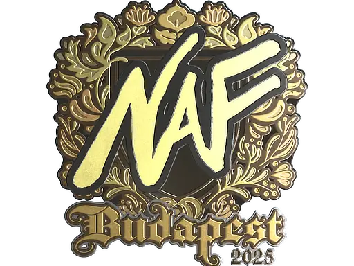Sticker | NAF (Gold) | Budapest 2025