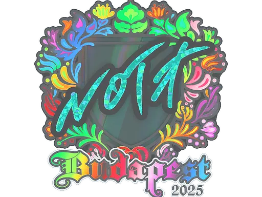 Sticker | nota (Holo) | Budapest 2025