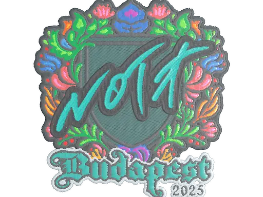 Sticker | nota (Embroidered) | Budapest 2025