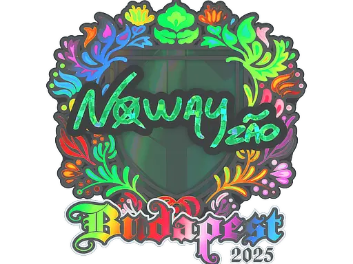 Sticker | noway (Holo) | Budapest 2025