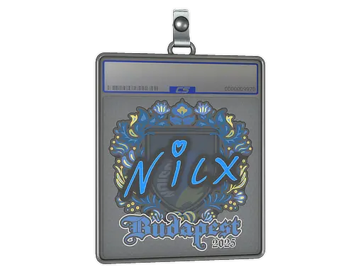 Sticker Slab | nicx | Budapest 2025