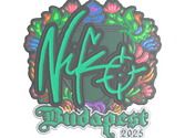 Sticker | NiKo (Embroidered) | Budapest 2025 image