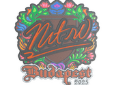 Sticker | nitr0 (Embroidered) | Budapest 2025 image
