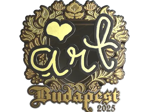 Sticker | arT (Gold) | Budapest 2025
