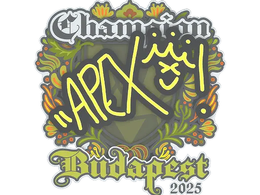 Sticker | apEX (Champion) | Budapest 2025