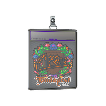 Sticker Slab | Cypher (Embroidered) | Budapest 2025