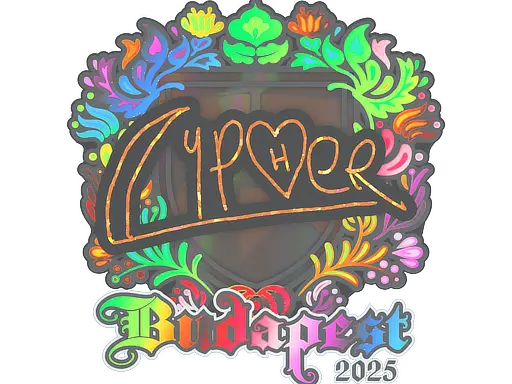 Sticker | Cypher (Holo) | Budapest 2025
