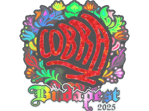 Sticker | cobra (Holo) | Budapest 2025